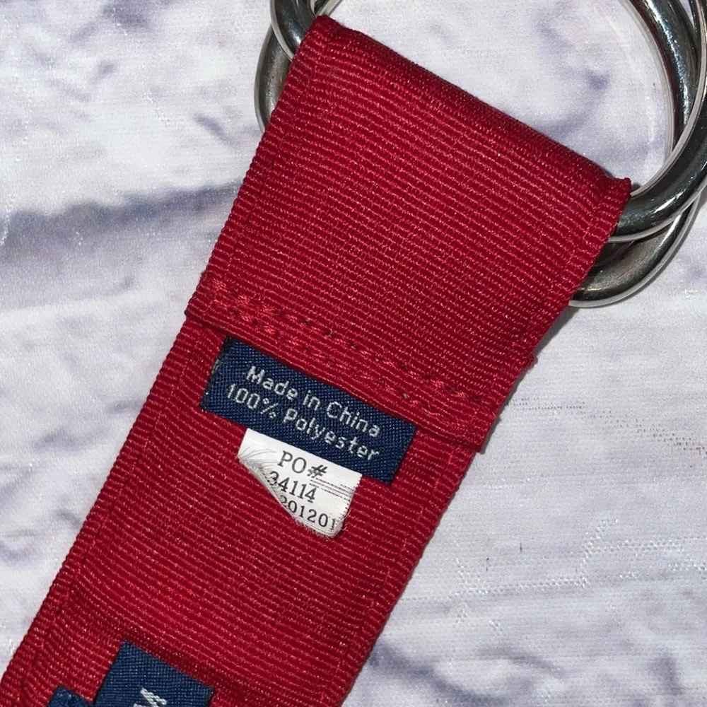 Vineyard Vines D Ring Belt- Size Medium